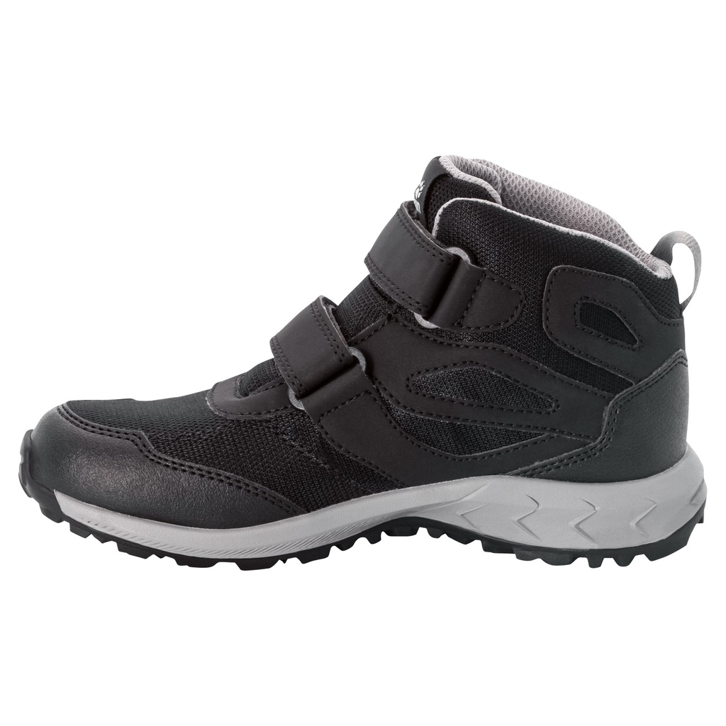 Черевики Jack Wolfskin WOODLAND TEXAPORE MID VC K 4052591_6069 Чорний, сірий