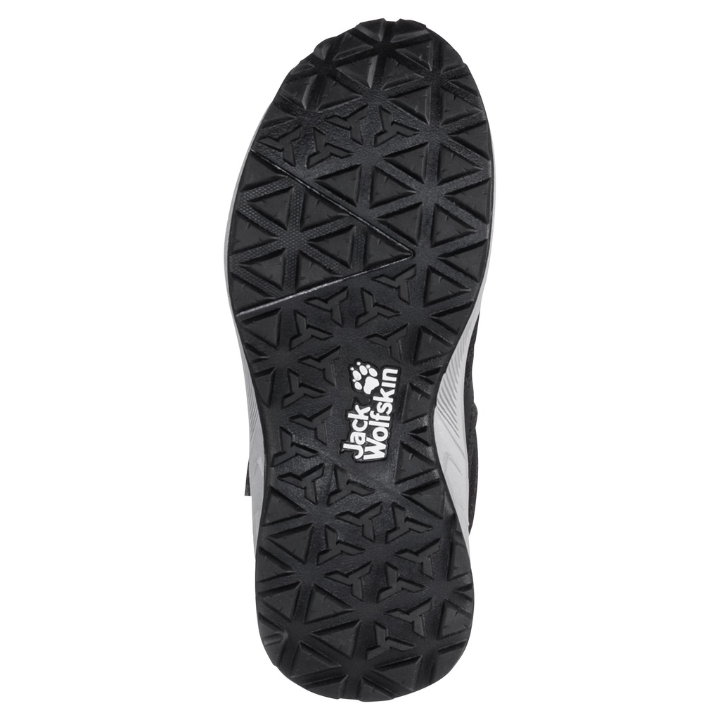 Черевики Jack Wolfskin WOODLAND TEXAPORE MID VC K 4052591_6069 Чорний, сірий