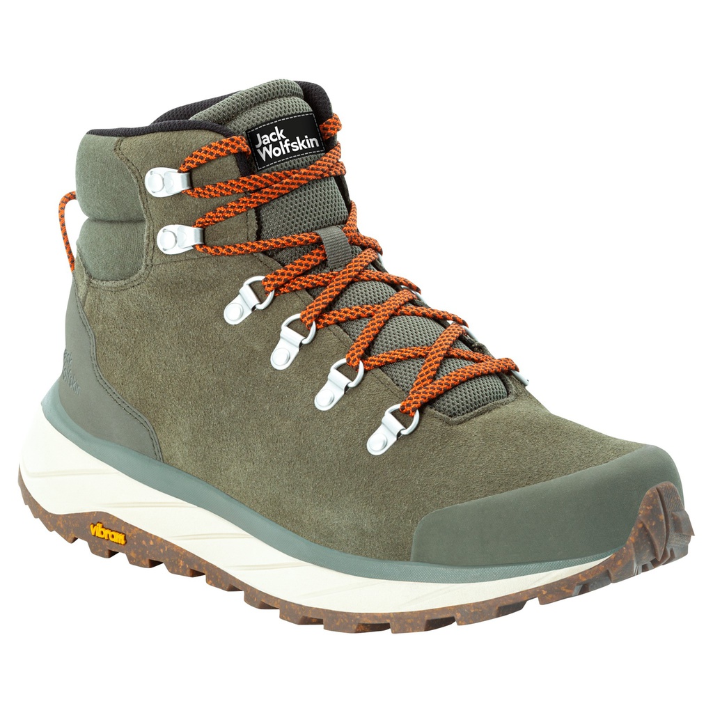 Черевики Jack Wolfskin TERRAVENTURE URBAN MID M 4053561_4788 Хакі, помаранчевий