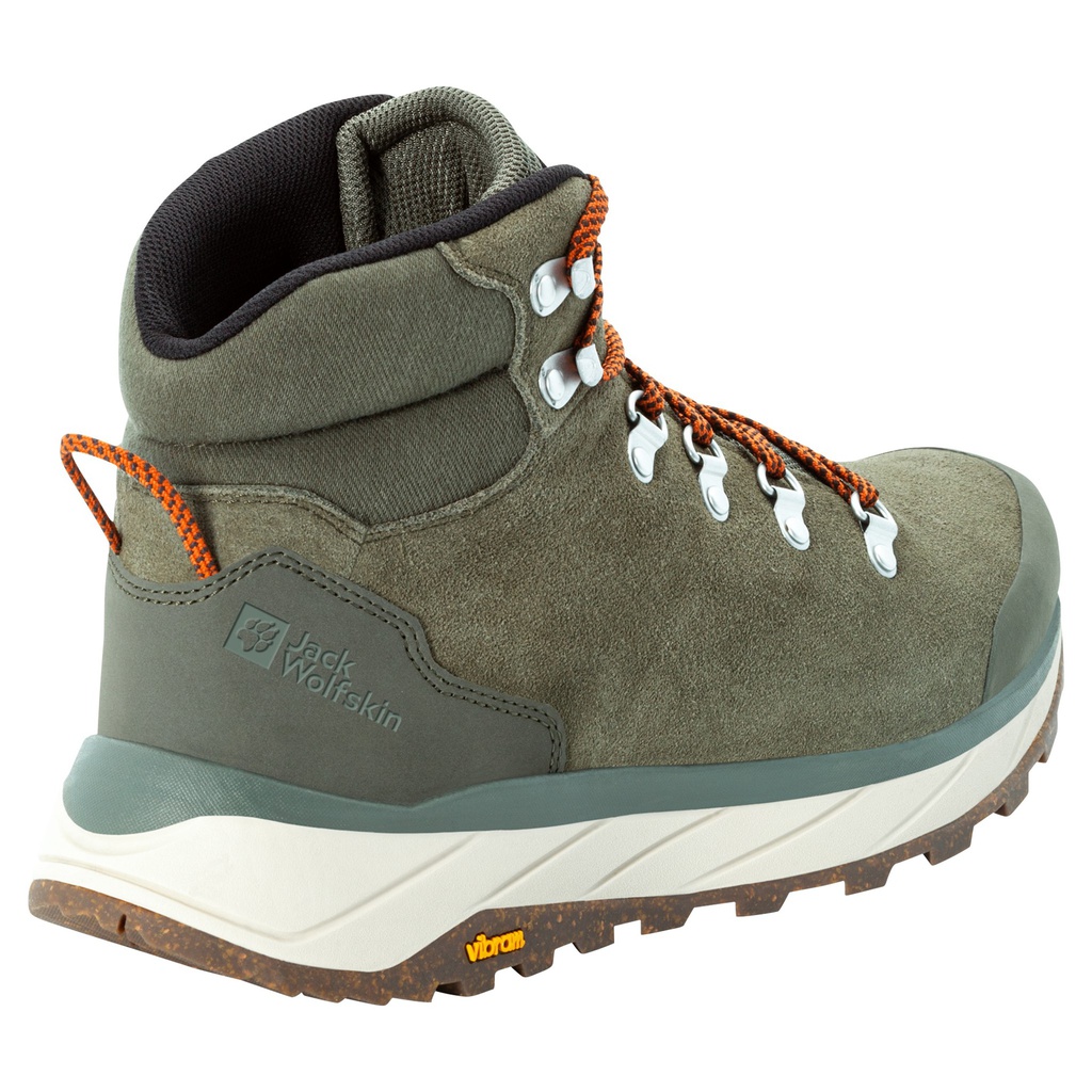 Черевики Jack Wolfskin TERRAVENTURE URBAN MID M 4053561_4788 Хакі, помаранчевий