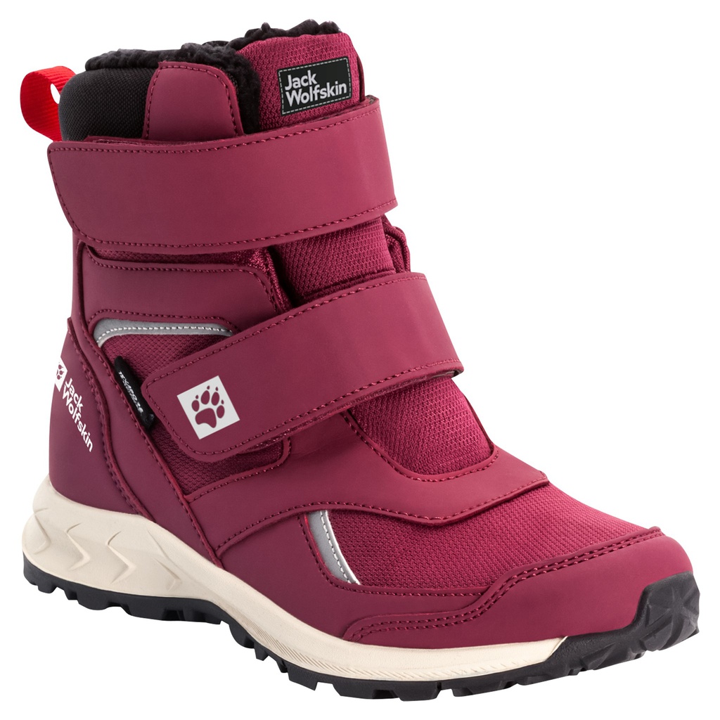 Черевики високі Jack Wolfskin WOODLAND WT TEXAPORE HIGH VC K 4054001_2822 Бордовий, червоний