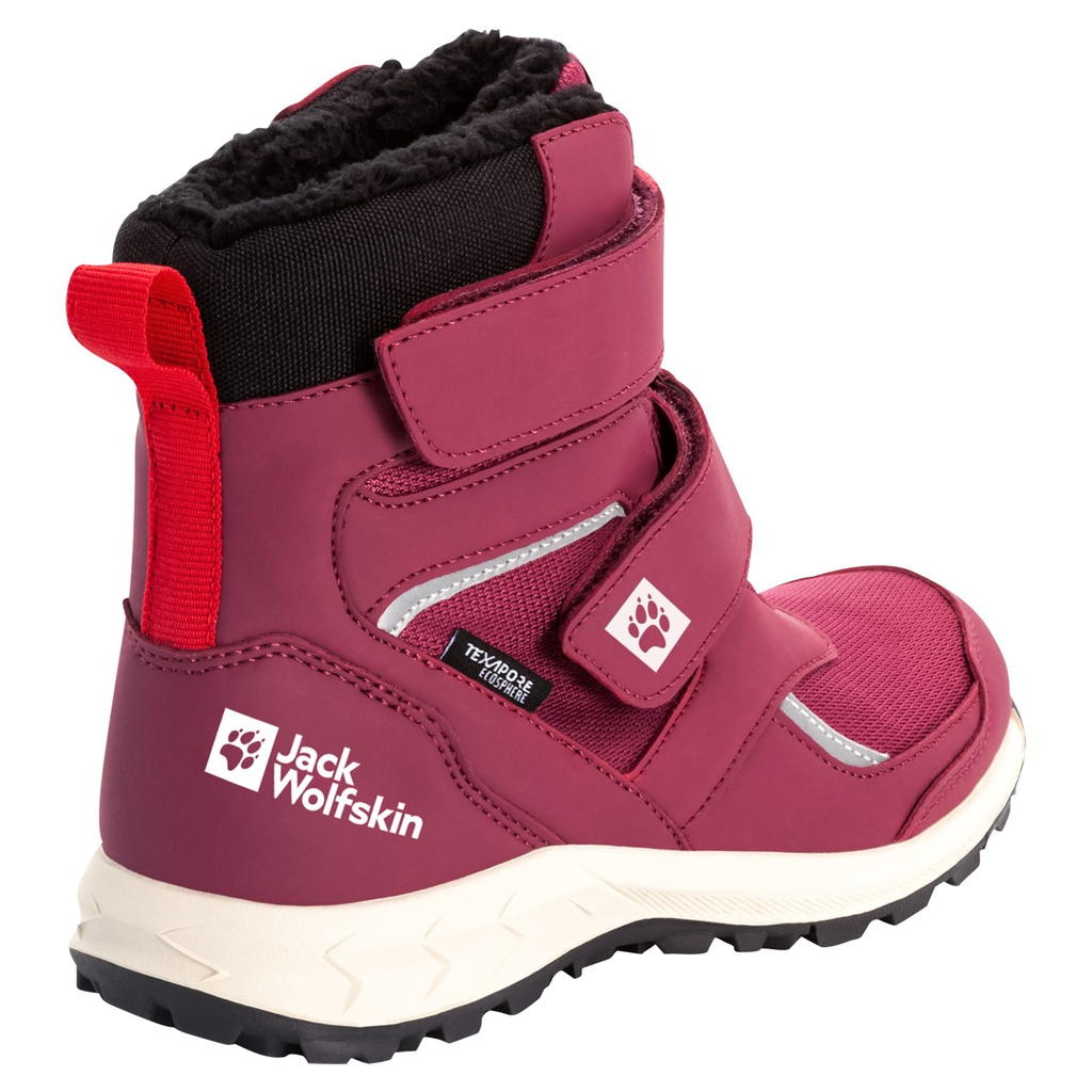 Черевики високі Jack Wolfskin WOODLAND WT TEXAPORE HIGH VC K 4054001_2822 Бордовий, червоний