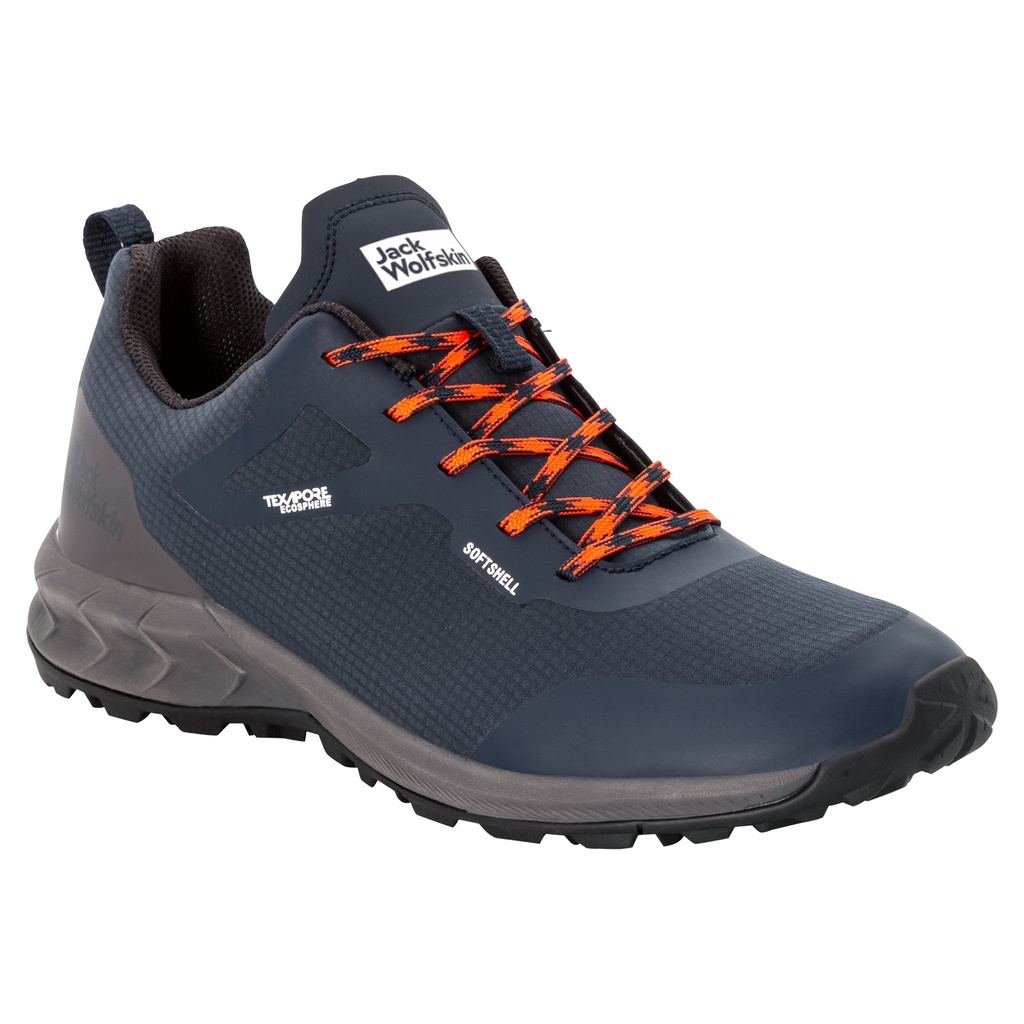 Напівчеревики Jack Wolfskin WOODLAND SHELL TEXAPORE LOW M 4054041_1010 Темно-синій