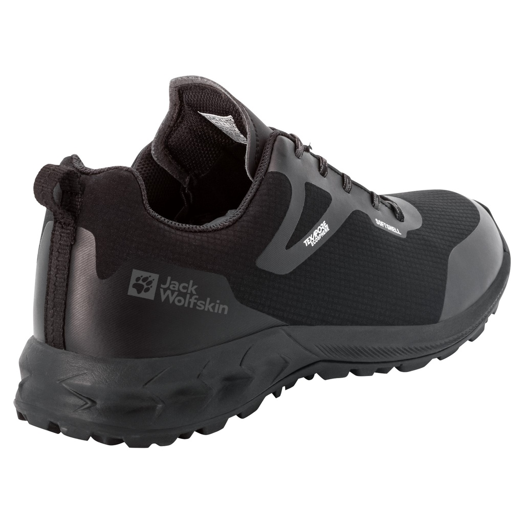 Напівчеревики Jack Wolfskin WOODLAND SHELL TEXAPORE LOW M 4054041_6364 Темно-сірий