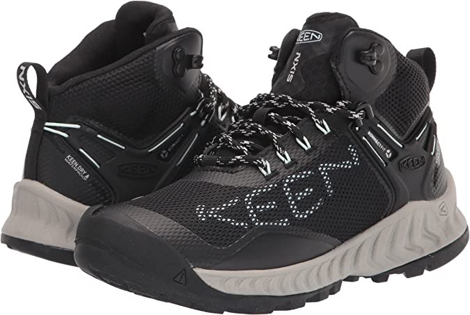 Черевики Keen NXIS EVO MID WP 1025911 Чорний, голубий