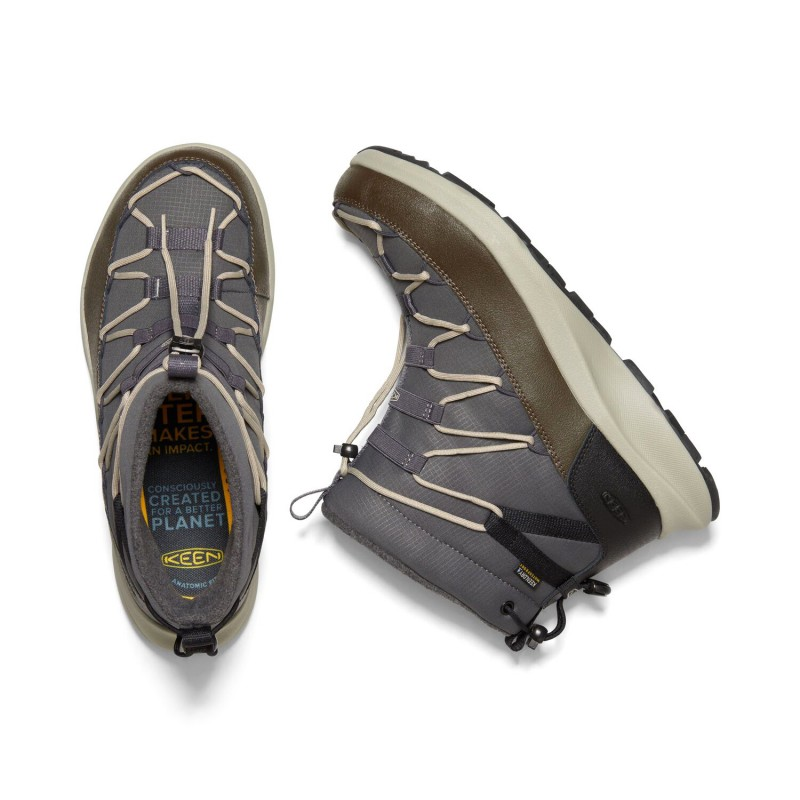 Черевики Keen UNEEK SNK CHUKKA WP 1026595 Рожевий, зелений