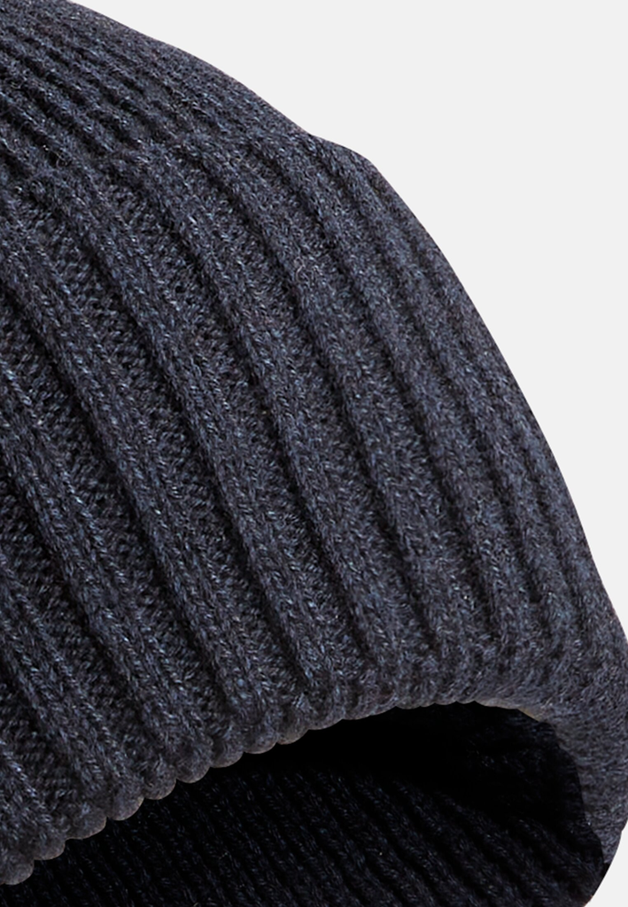 Шапка Camel Active Knitted Beanie 406500-8M50-47 Темно-синій