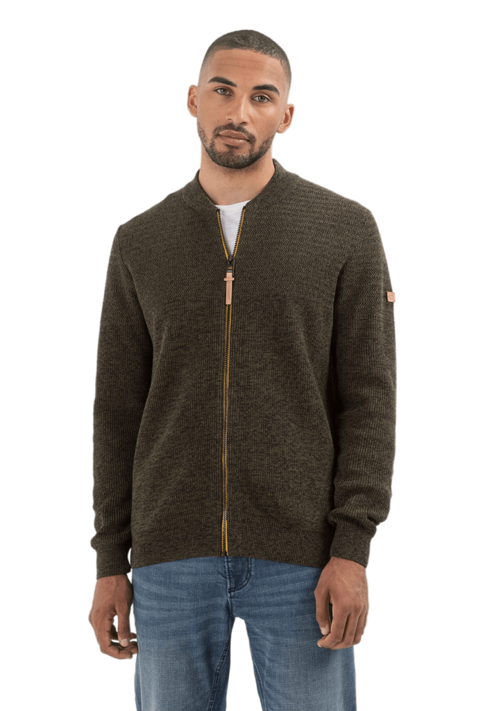 Кардиган Camel Active Knit 1/1 Jacket 409525-8K03-93 Коричневий