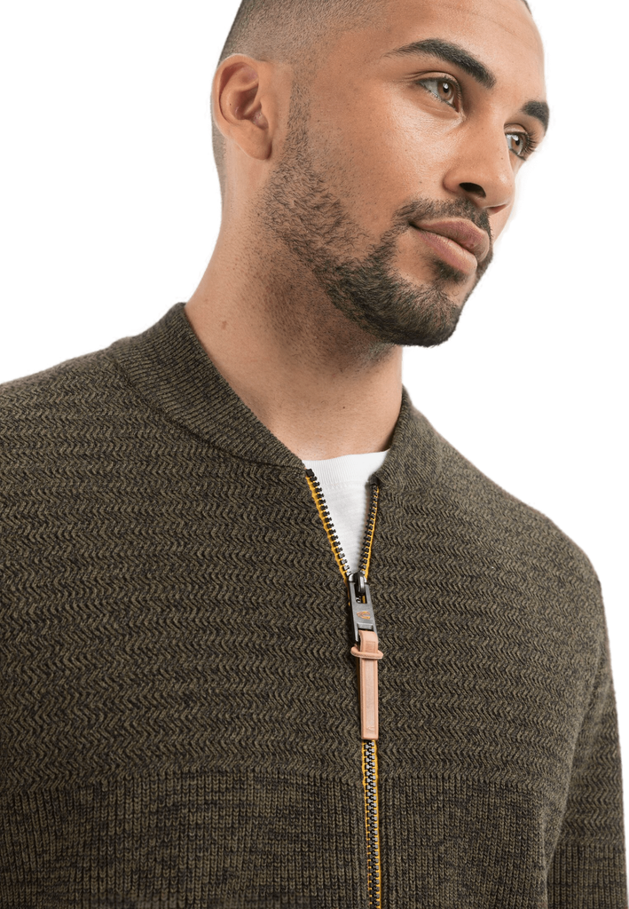 Кардиган Camel Active Knit 1/1 Jacket 409525-8K03-93 Коричневий