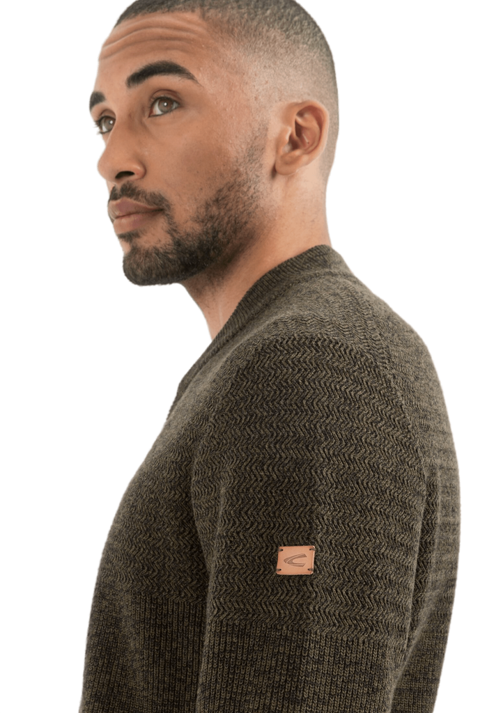 Кардиган Camel Active Knit 1/1 Jacket 409525-8K03-93 Коричневий