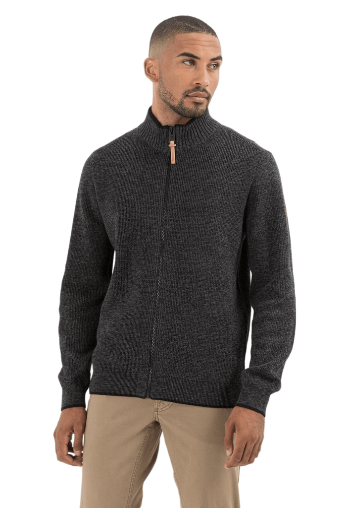 Кардиган Camel Active Knit 1/1 Jacket 409525-8K08-07 Темно-сірий