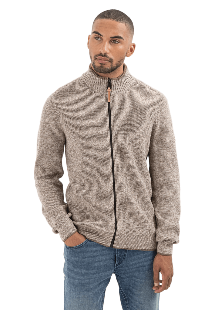 Кардиган Camel Active Knit 1/1 Jacket 409525-8K08-19 Сірий