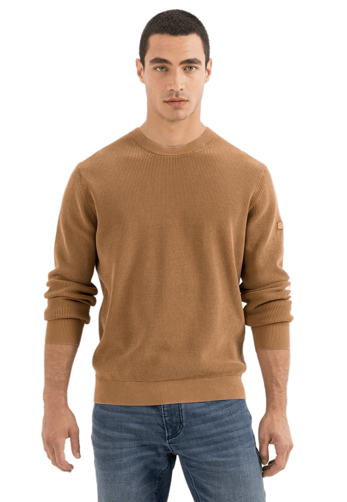 Джемпер Camel Active Knit 1/1 Crewneck 409545-8K10-19 Коричневый