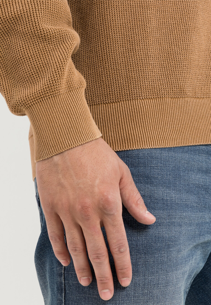 Джемпер Camel Active Knit 1/1 Crewneck 409545-8K10-19 Коричневый