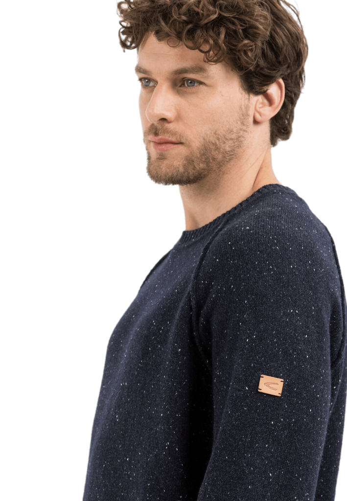Джемпер Camel Active Knit 1/1 Crewneck 409545-8K19-47 Темно-синій