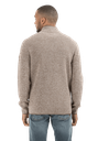Светр Camel Active Knit 1/1 Troyer 409585-8K06-19 Сіро-бежевий