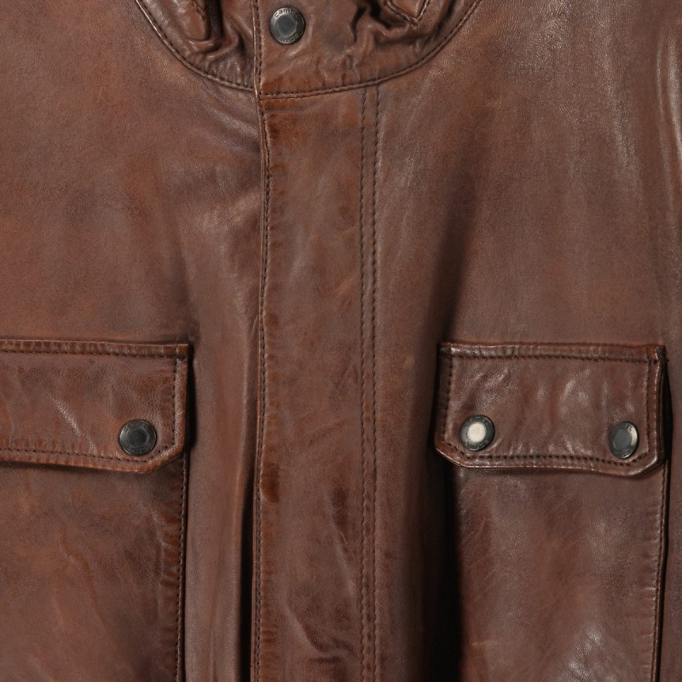 Жакет Camel Active Leather Blouson 431140-8L17-20 Коричневий