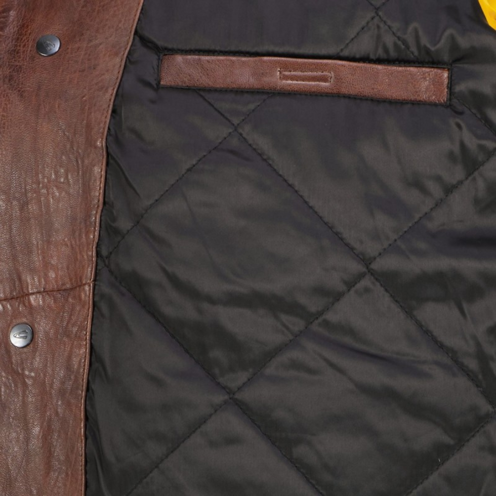Жакет Camel Active Leather Blouson 431140-8L17-20 Коричневий