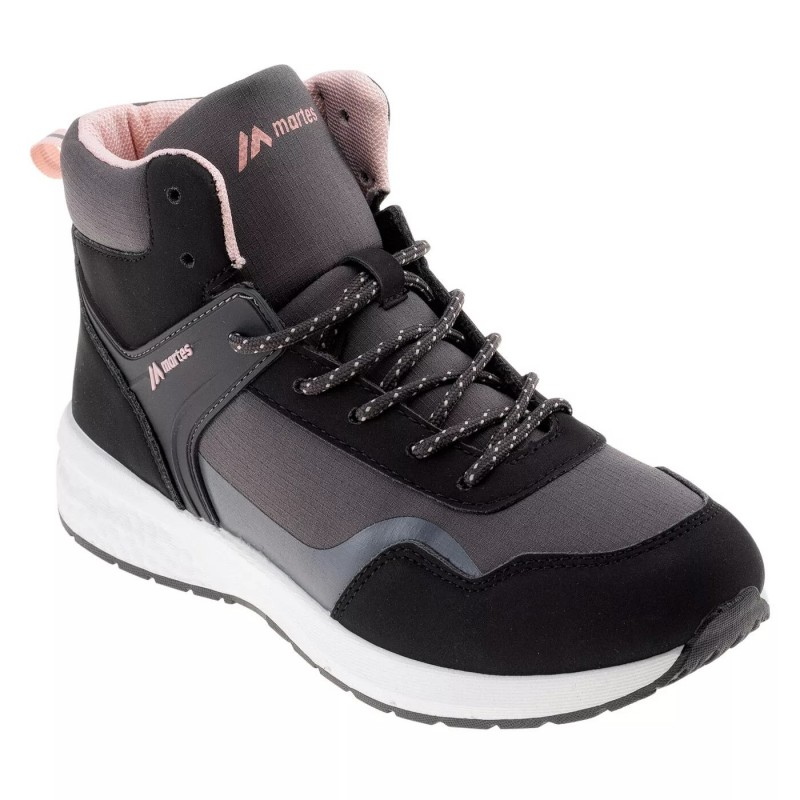 Черевики MARTES MAIDEN MID WOS-BLK/GR/POWD PIN Чорний, сірий, рожевий