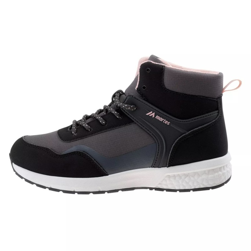 Черевики MARTES MAIDEN MID WOS-BLK/GR/POWD PIN Чорний, сірий, рожевий