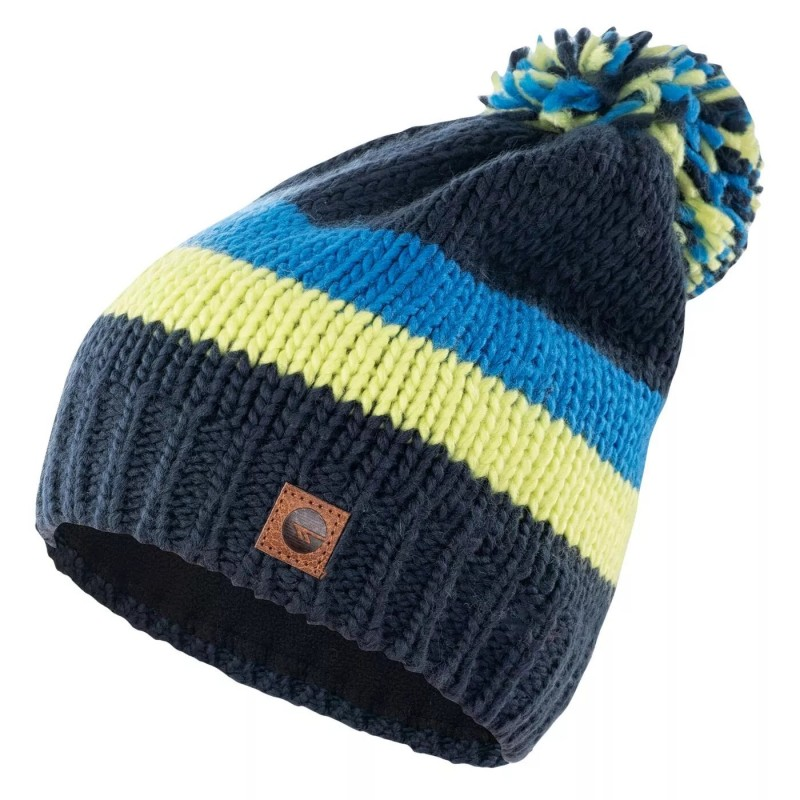 Шапка HI-TEC BAKKI JR-DRESS BLUES/SULPH SPR Синій, жовтий