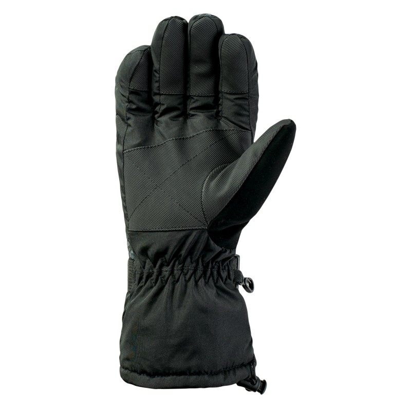 Рукавички гірськолижні HI-TEC ELIME-BLACK/GRAY PRINT Чорний, сірий