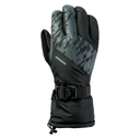 Рукавички гірськолижні HI-TEC ELIME-BLACK/GRAY PRINT Чорний, сірий