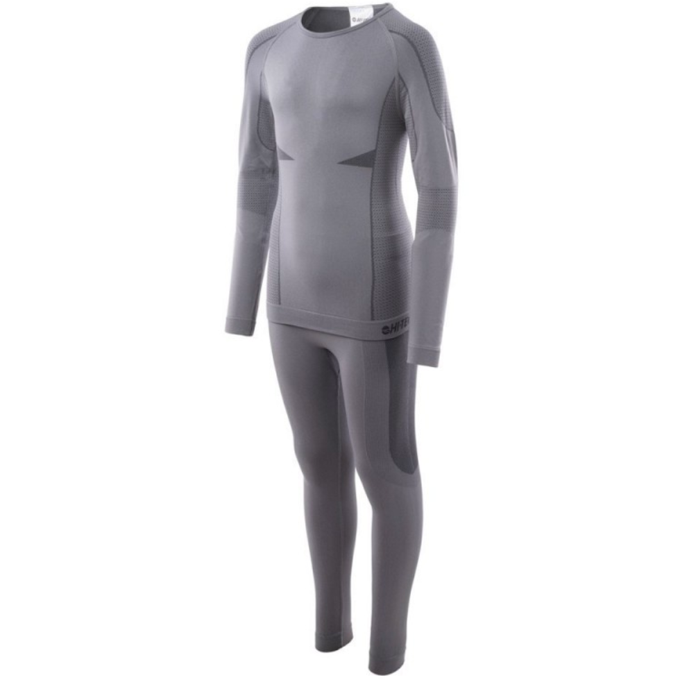 Комплект термобілизни HI-TEC HIKRO SET JR-GREY/DARK GREY Сірий