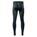 Кальсони HI-TEC IKAR BOTTOM-BLACK/LIME PUNCH Чорний, лаймовий