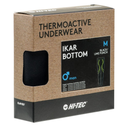 Кальсони HI-TEC IKAR BOTTOM-BLACK/LIME PUNCH Чорний, лаймовий