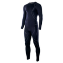 Комплект термобілизни HI-TEC IKAR SET-BLACK/GREY Чорний, сірий