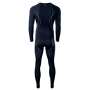 Комплект термобілизни HI-TEC IKAR SET-BLACK/GREY Чорний, сірий