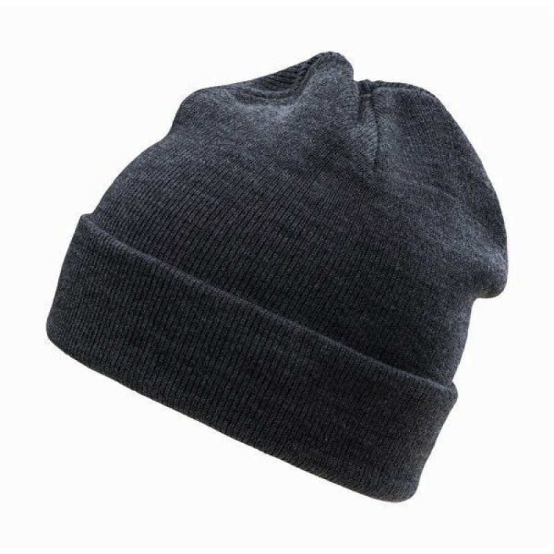 Шапка HI-TEC MABO-DARK GREY MELANGE Темно-сірий меланж