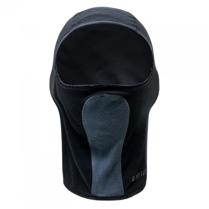 Балаклава HI-TEC MAZAMA-BLACK/DARK GREY Чорний, темно-сірий