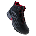 Черевики трекінгові HI-TEC MITOKO MID WP-BLACK/TANGO RED Чорний, червоний