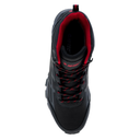 Черевики трекінгові HI-TEC MITOKO MID WP-BLACK/TANGO RED Чорний, червоний