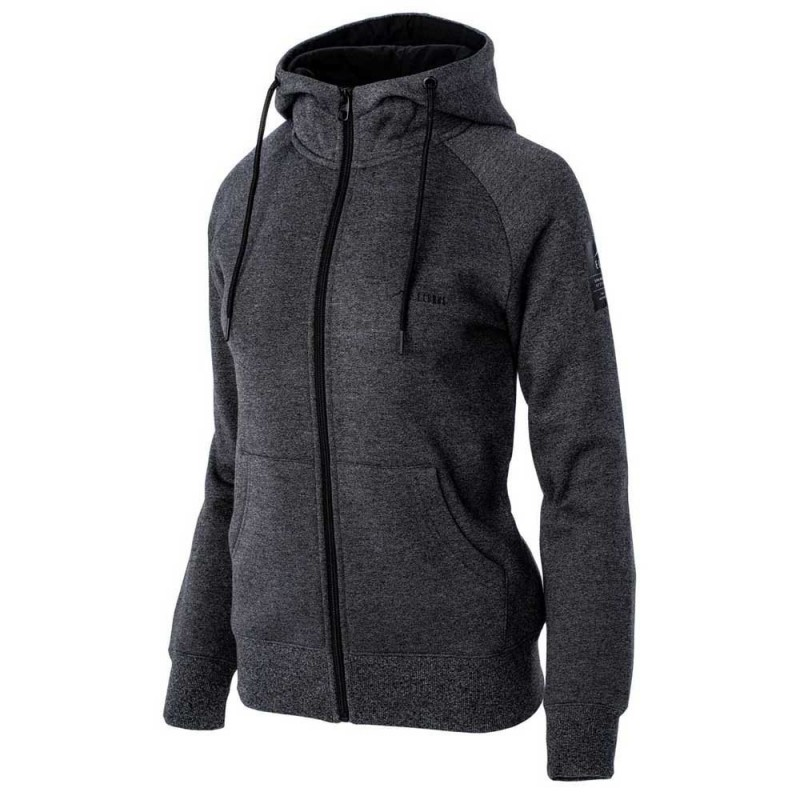 Толстовка ELBRUS CHIANO WOS-DK GREY MELNG/BLK Сірий, чорний