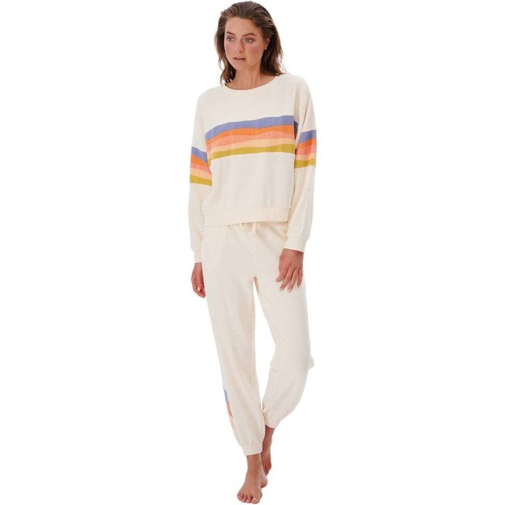 Кофта спортивна Rip Curl MELTING WAVES CREW 000WFL-3 Світло-рожевий