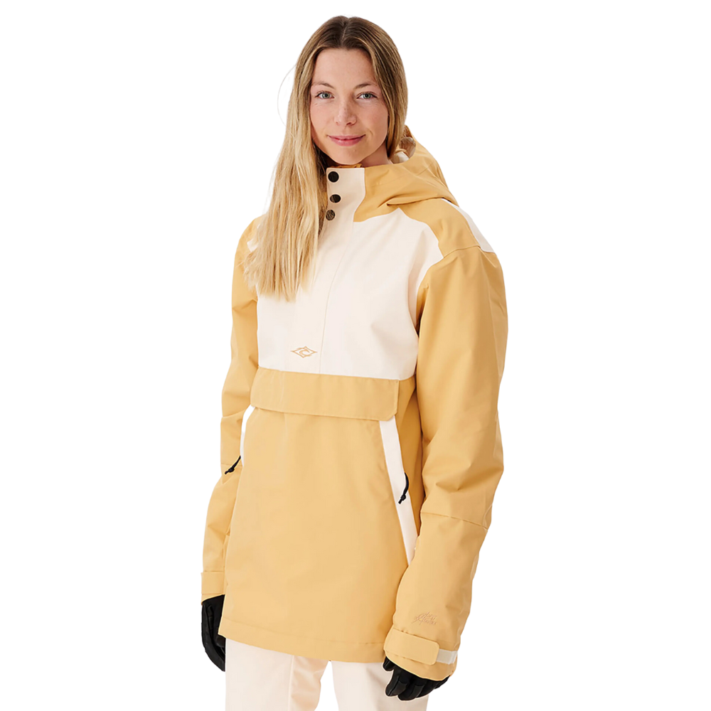 Куртка для сноуборда Rip Curl RIDER ANORAK JACKET 002WOU-12 Жовтий, світло-рожевий