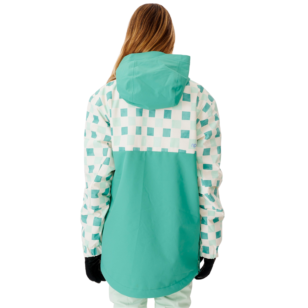 Куртка для сноуборда Rip Curl RIDER ANORAK JACKET 002WOU-67 Бірюзовий, білий