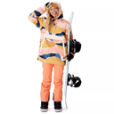 Куртка для сноуборда Rip Curl RIDER ANORAK JACKET 002WOU-3282 Лососевий, бежевий, синій