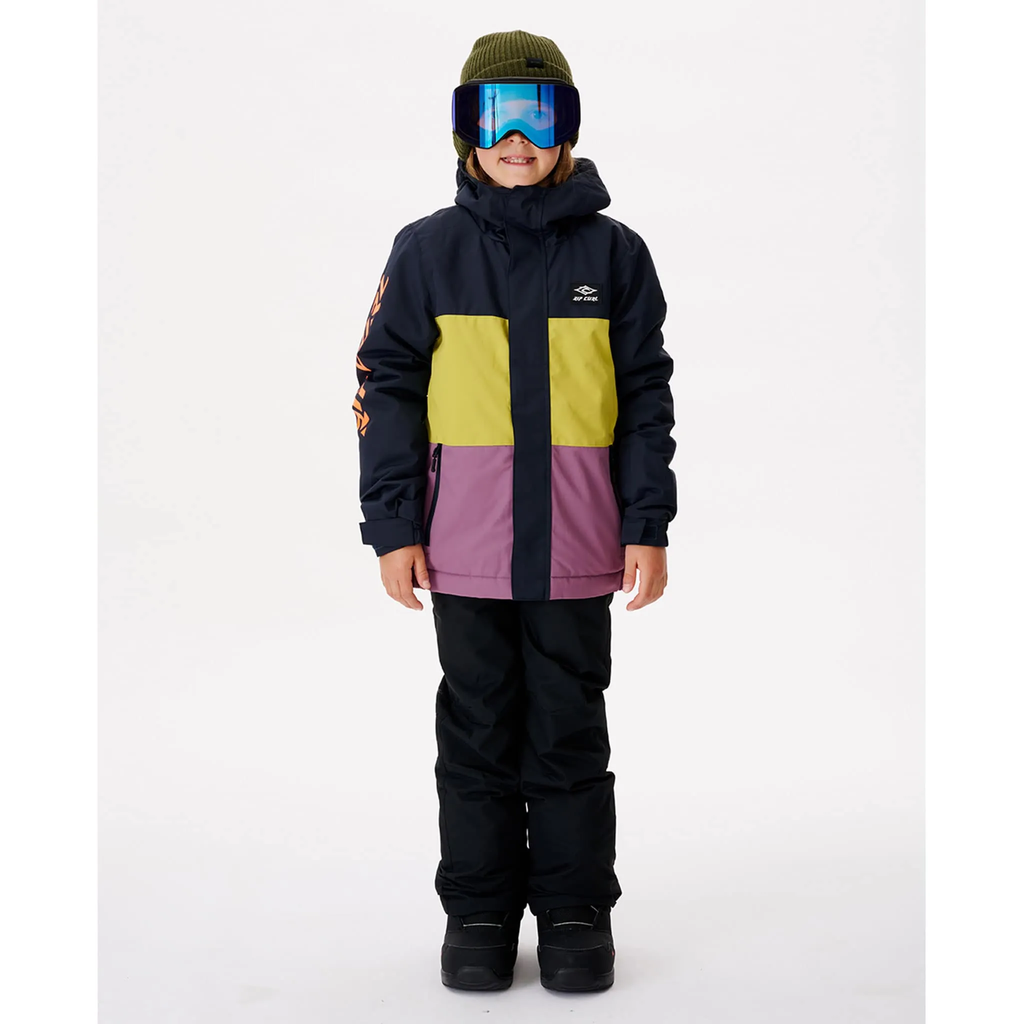 Куртка для сноуборда Rip Curl OLLY SNOW JACKET 003UOU-49 Синій, жовтий, фіолетовий