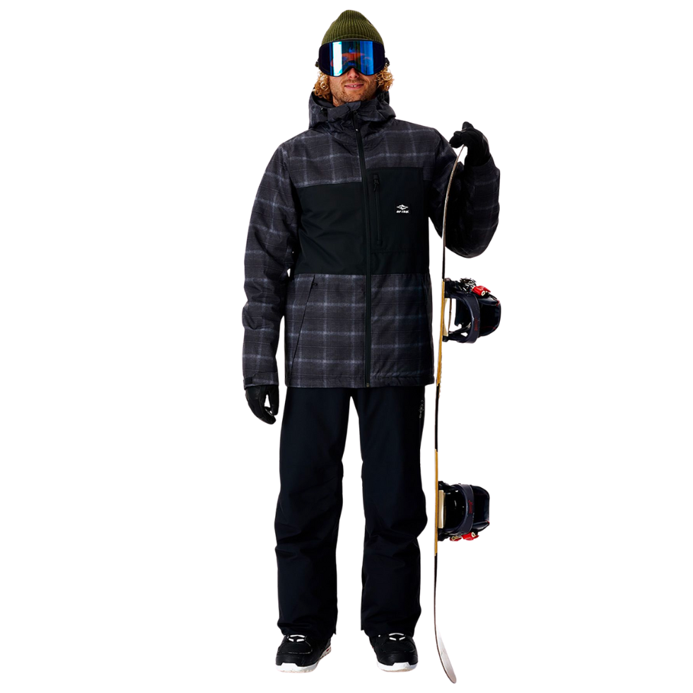 Куртка для сноуборда Rip Curl NOTCH UP JACKET 005MOU-90 Чорний, сірий