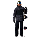 Куртка для сноуборда Rip Curl NOTCH UP JACKET 005MOU-90 Чорний, сірий