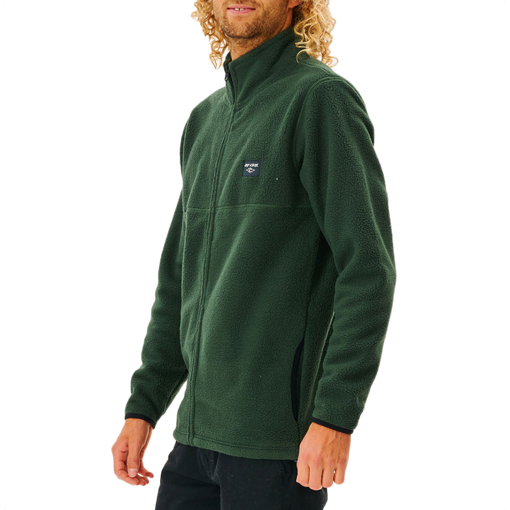 Фліс Rip Curl RINCON ZIP CREW POLAR FLEECE 00MMFL-3434 Темно-зелений