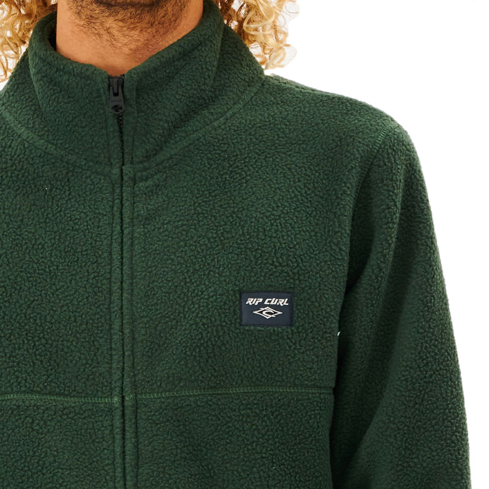 Фліс Rip Curl RINCON ZIP CREW POLAR FLEECE 00MMFL-3434 Темно-зелений