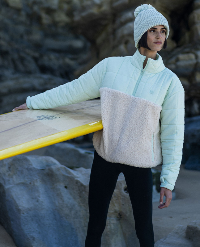 Фліс Rip Curl ANTI-SERIES ANOETA FLEECE 00VWFL-67 Блакитний, рожевий