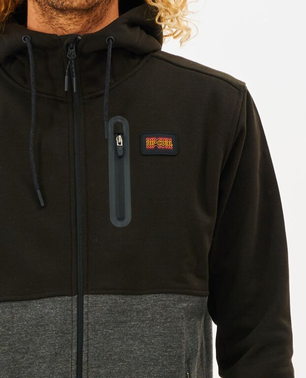 Фліс Rip Curl ANTI SERIES DEPARTED ZIP THR CFEDB9-97 Чорний, сірий