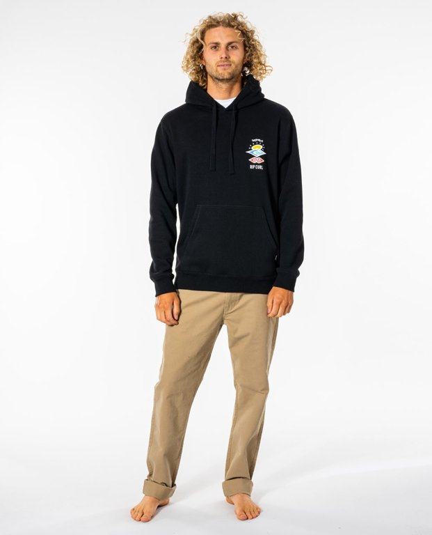 Кофта спортивна Rip Curl SEARCH ICON HOOD CFEGL9-90 Чорний