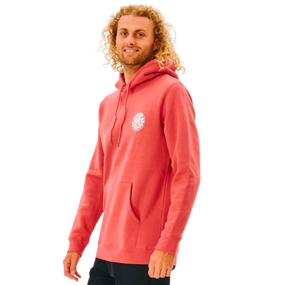 Кофта спортивна Rip Curl WETSUIT ICON HOOD CFEGM9-8543 Блідо-червоній